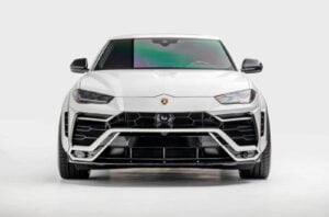 Lamborghini Urus 1016 Industries forged carbon front bumper lip