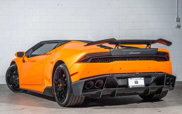 Rear spoiler V2 Renato forged carbon Lamborghini Huracan LP580 1016 Industries Eleron spate V2 Renato fibra carbon Lamborghini Huracan LP580 1016 Industries