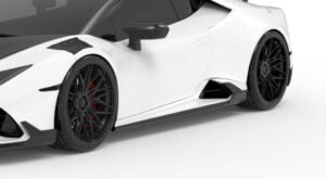 Lamborghini Huracan Evo 1016 Industries carbon fiber wing elements