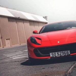 Buza fata Aero fibra carbon Ferrari 812 Superfast 1016 Industries