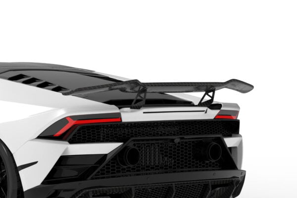 Lamborghini Huracan Evo 1016 Industries carbon forged V2 rear spoiler leg base Baza eleron spate Renato fibra carbon Lamborghini Huracan Evo 1016 Industries