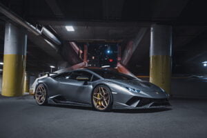 Lamborghini Huracan Performante 1016 Industries forged carbon side skirts