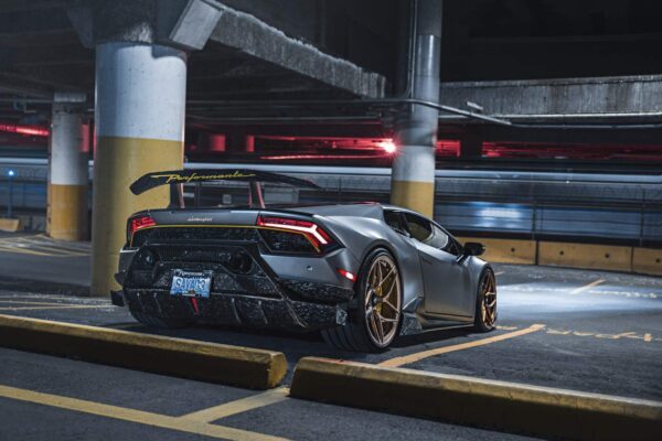 Carbon forged rear bumper Lamborghini Huracan LP610 1016 Industries Bara spate fibra carbon Lamborghini Huracan LP610 1016 Industries
