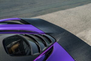 Mclaren 720S carbon fiber engine ventilation grilles 1016 Industries