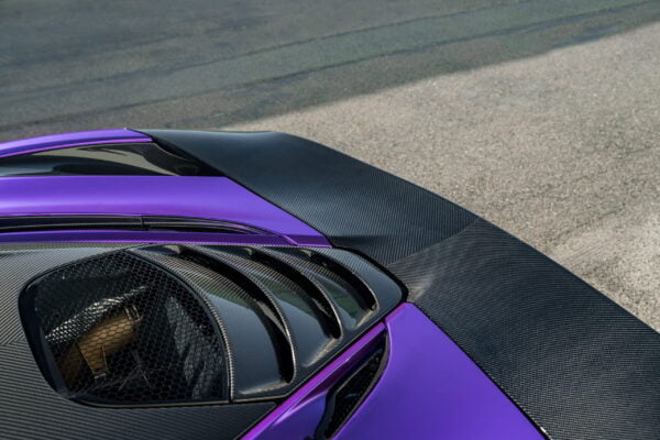 Grile ventilatie motor fibra carbon Mclaren 720S 1016 Industries