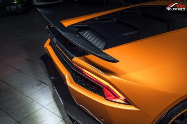 Baza picior eleron spate V2 fibra carbon Lamborghini Huracan LP610 1016 Industries