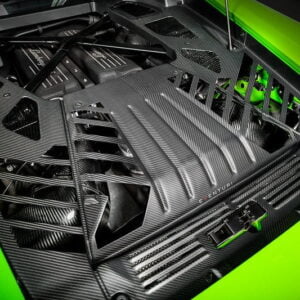 Lamborghini Huracan carbon fiber engine cover EVENTURI Capac motor fibra carbon Lamborghini Huracan EVENTURI