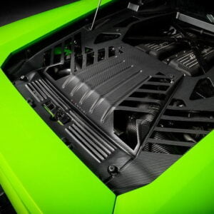 Lamborghini Huracan carbon fiber engine cover EVENTURI Capac motor fibra carbon Lamborghini Huracan EVENTURI