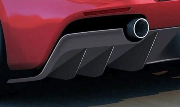 Lower carbon forged Ferrari 488 1016 Industries rear diffuser Difuzor spate Lower fibra carbon Ferrari 488 1016 Industries
