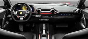 Board elements F1 carbon fiber Ferrari 812 Superfast 1016 Industries