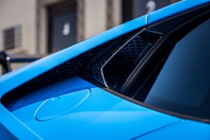 Forged carbon side intake panel Performante Lamborghini Huracan 1016 Industries