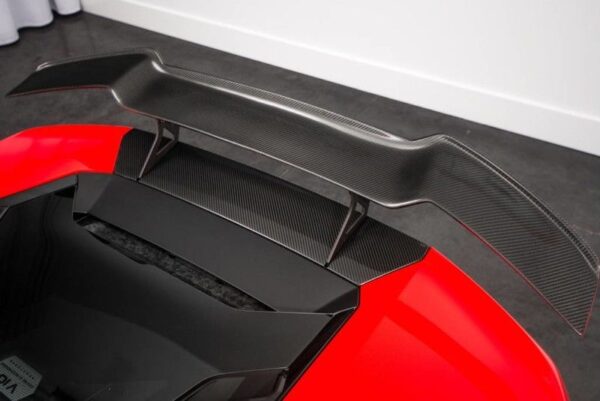 Lamborghini Huracan LP580 1016 Industries small V1 carbon forged rear spoiler Eleron spate mic V1 fibra carbon Lamborghini Huracan LP580 1016 Industries