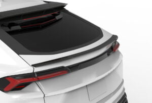 Lamborghini Urus S 1016 Industries fibre-reinforced polymer trunk spoiler