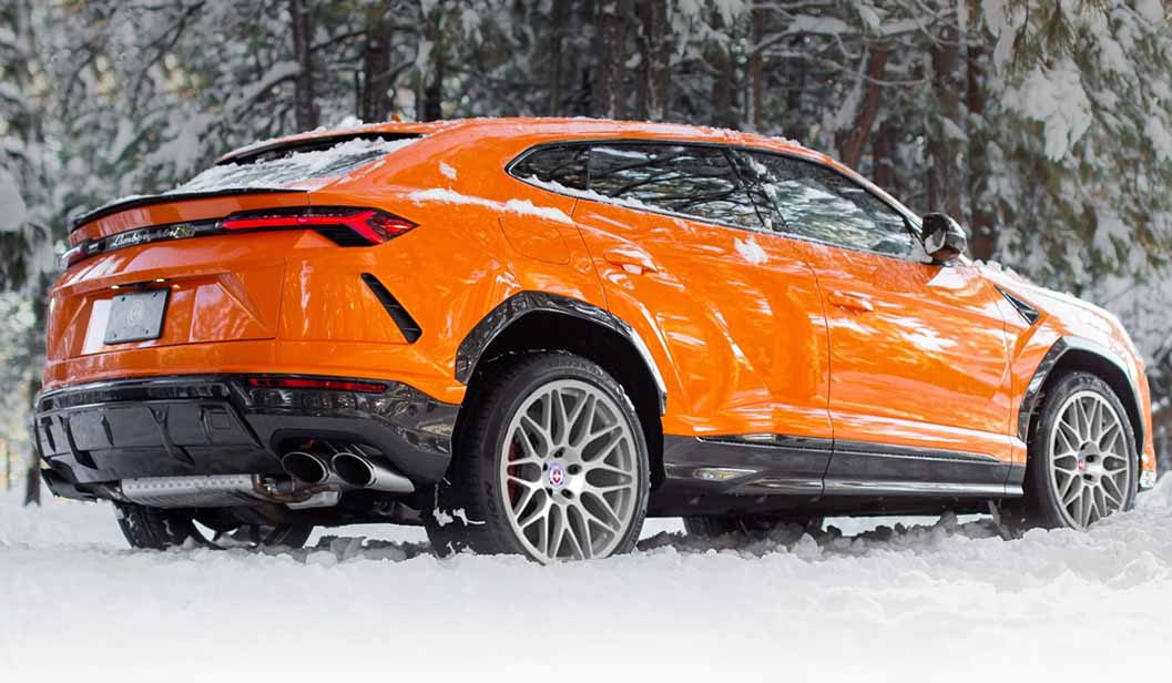 Lamborghini Urus 22 HRE winter wheel set Set roti iarna Lamborghini Urus 22 HRE