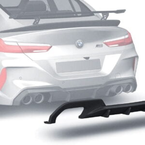 Rear bumper carbon fiber diffuser BMW M8 Gran Coupe F93 ZACOE Bara spate fibra carbon difuzor BMW M8 Gran Coupe F93 ZACOE