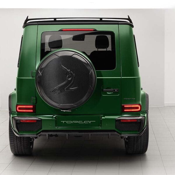 Carbon fiber rear bumper diffuser Mercedes Benz G-class W463 INFERNO Topcar Design Bara spate fibra carbon Mercedes Benz G-class W463 INFERNO Topcar Design