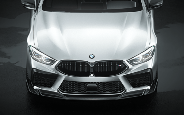 Buza fata front lip fibra carbon BMW M8 Gran Coupe F93 ZACOE