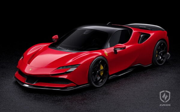 Carbon fiber bodykit Ferrari SF90 Stradale ZACOE Bodykit fibra carbon Ferrari SF90 Stradale ZACOE