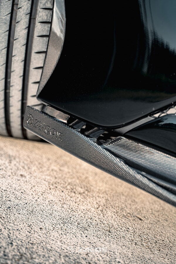 Carbon fiber bodykit Ferrari SF90 Stradale ZACOE Buza fata front lip fibra carbon Ferrari SF90 Stradale ZACOE