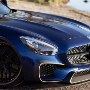 Buza fata front lip fibra carbon Mercedes AMG GT ZACOE