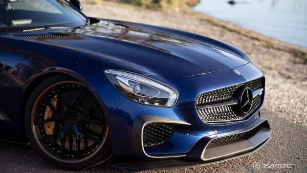 Buza fata front lip fibra carbon Mercedes AMG GT ZACOE