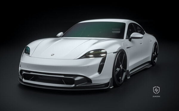 Bodykit fibra carbon Porsche Taycan ZACOE