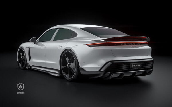 Praguri laterale fibra carbon Porsche Taycan ZACOE