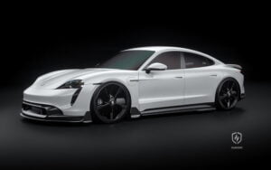 Bodykit carbon fiber Porsche Taycan ZACOE
