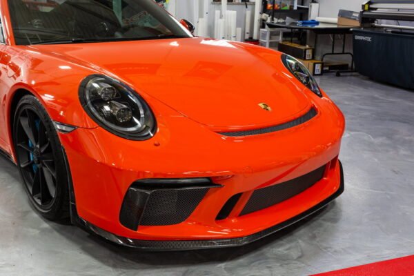 Carbon fiber front spoiler lip Porsche 991.2 GT3 1016 Industries Buza spoiler fata fibra carbon Porsche 991.2 GT3 1016 Industries