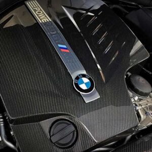 Engine cover BMW F87 M2 Black Carbon EVENTURI Capac motor BMW F87 M2 Black Carbon EVENTURI