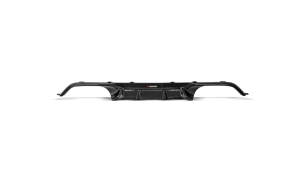 Difuzor bara spate BMW M4 (F82, F83) - OPF/GPF 2018 2020 fibra carbon Lucios AKRAPOVIC