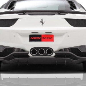 Carbon fiber Ferrari 458 Italia Novitec rear bumper diffuser Difuzor bara spate fibra carbon Ferrari 458 Italia Novitec