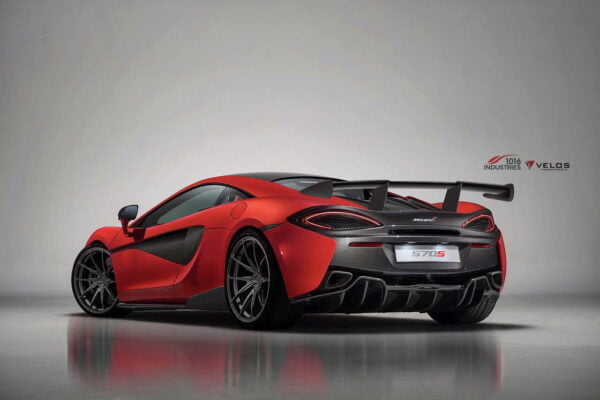 Mclaren 570S carbon fiber rear bumper diffuser 1016 Industries Difuzor bara spate fibra carbon Mclaren 570S 1016 Industries