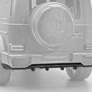 Carbon fiber rear bumper diffuser Mercedes Benz G-class W463 INFERNO Topcar Design