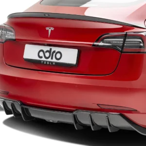 Difuzor bara spate fibra carbon Tesla Model 3 ADRO