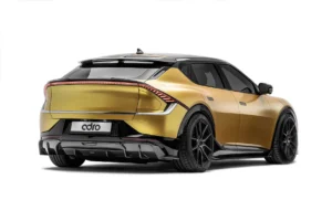 KIA EV6 rear bumper diffuser carbon fiber ADRO