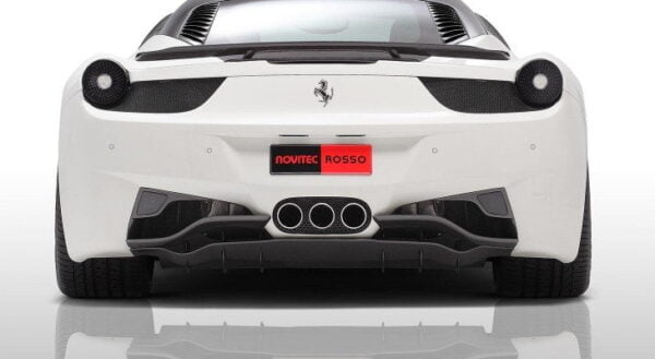 Carbon fiber rear diffuser Ferrari 458 Italia Novitec Difuzor spate fibra carbon Ferrari 458 Italia Novitec