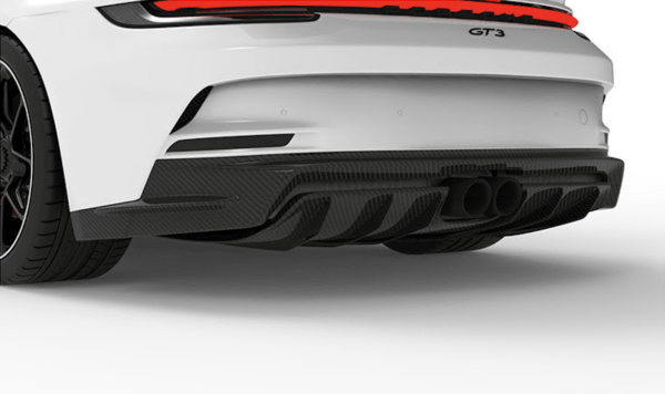 Difuzor spate Upper fibra carbon Porsche 992 GT3 1016 Industries
