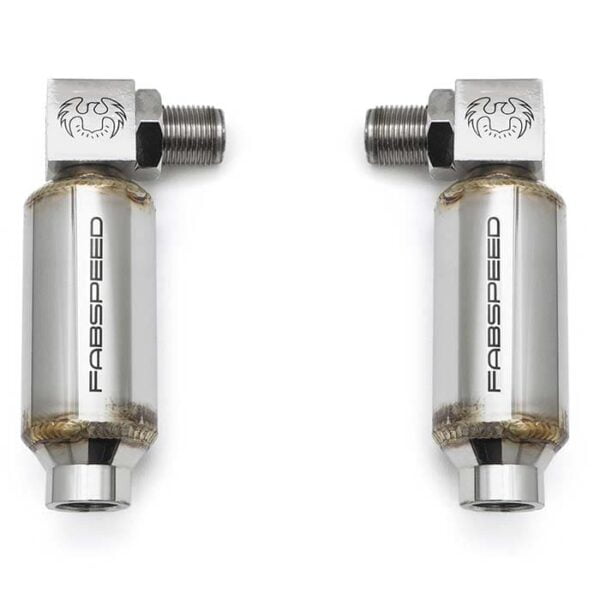 Sport exhaust spacer with Porsche 991.2 Fabspeed catalytic converters Distantier evacuare sport cu convertoare catalitice Porsche 991.2 Fabspeed