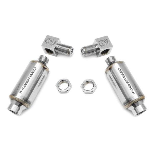 Sport exhaust spacer with Porsche 991.2 Fabspeed catalytic converters Distantier evacuare sport cu convertoare catalitice Porsche 991.2 Fabspeed