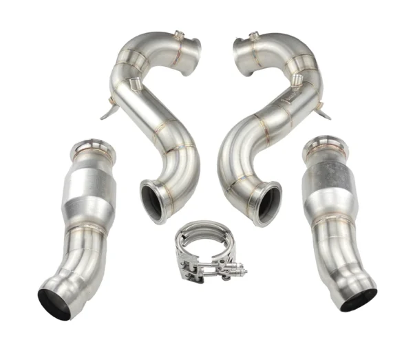 Downpipe sport catalysts Mercedes AMG C63/63S W205 (Pre-Facelift) BRONDEX Downpipe catalizatoare sport Mercedes AMG C63/63S W205 (Pre-Facelift) BRONDEX
