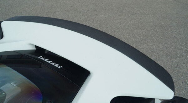 Element fibra carbon spoiler spate Ferrari 488 Pista Novitec
