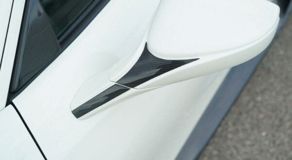 Ferrari 488 Pista Novitec carbon fiber mirror elements Elemente oglinzi fibra carbon Ferrari 488 Pista Novitec