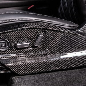 Carbon fiber seat elements Audi SQ8 4M80 ABT Sportline Elemente scaun fibra carbon Audi SQ8 4M80 ABT Sportsline