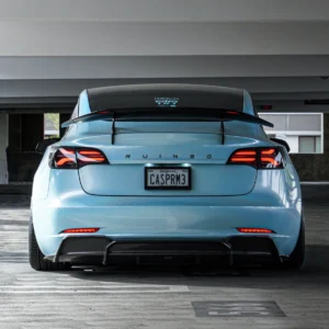 Tesla Model 3 ADRO carbon fiber spoiler Eleron fibra carbon Tesla Model 3 ADRO