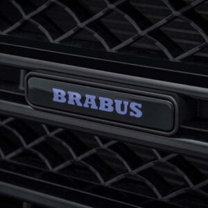 Illuminated emblem BRABUS radiator W205 C Class Mercedes Benz