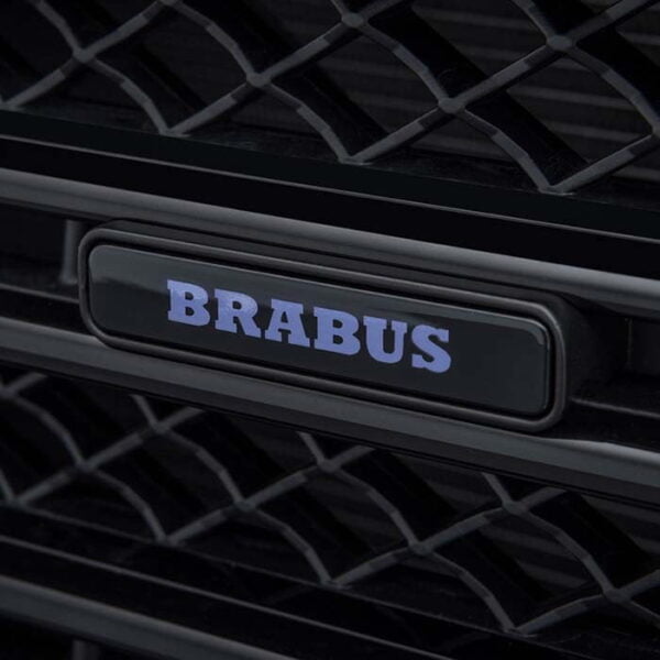 Emblema iluminata BRABUS radiator W205 C Class Mercedes Benz
