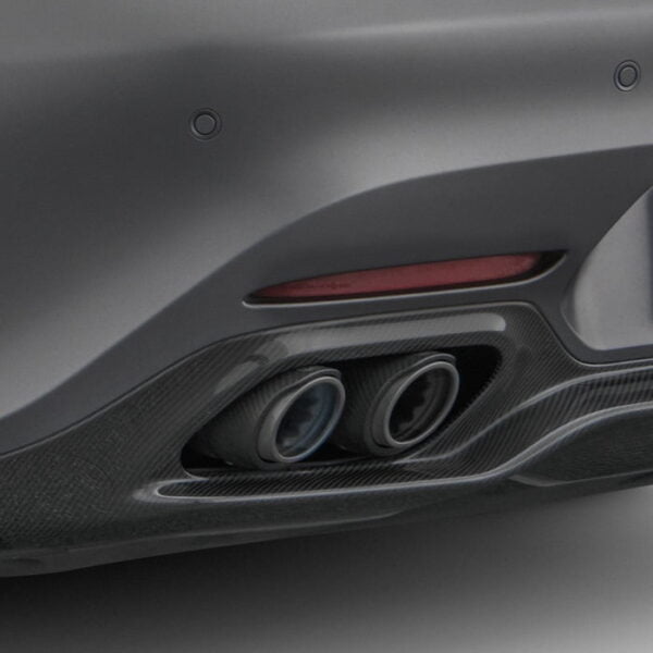 Exhaust BRABUS GT Class C190 Mercedes Benz controlled exhaust flaps Evacuare BRABUS GT Class C190 Mercedes Benz clapete evacuare controlate