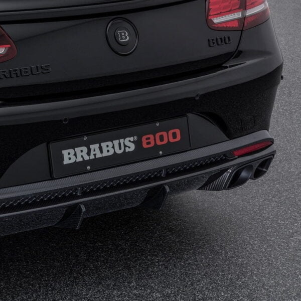 Evacuare BRABUS S Class C217 Mercedes Benz clapete evacuare controlate