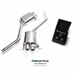 Bentley Continental Cabrio 3W Armytrix sport exhaust
